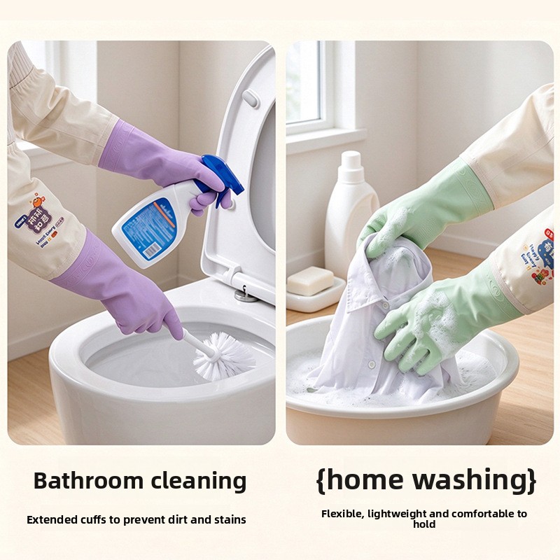 Extra lange Geschirrspülhandsc – Dish Glove Rubber Bewertung und Preis