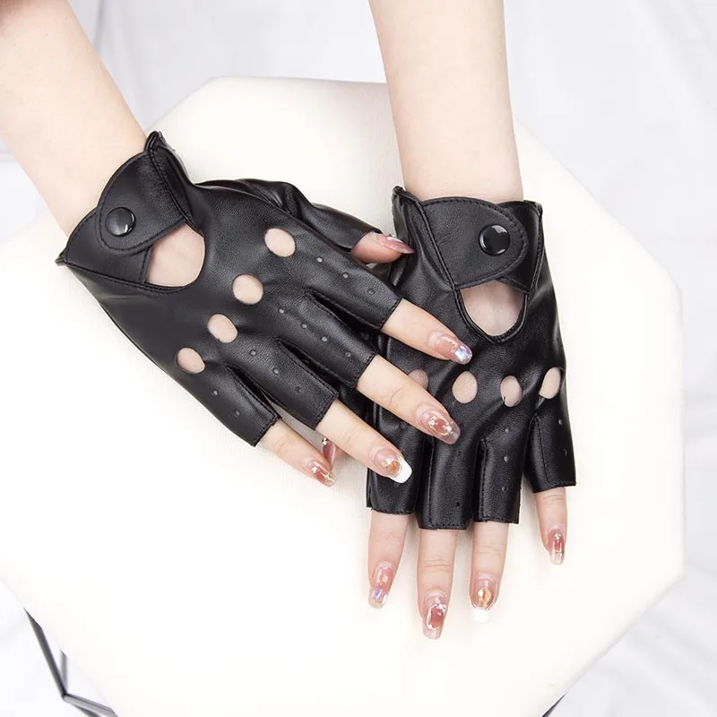 1 Paar Damen-Punk-Handschuhe m – Leather Driving Glove Bewertung und Preis